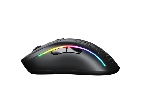 Glorious Gaming Model D 2 Wireless, högerhand, RF Trådlös, 19000 DPI, Vit