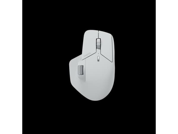 Rapoo MT760M, laser, Trådlös RF + Bluetooth, 4000 DPI, Grå Grå