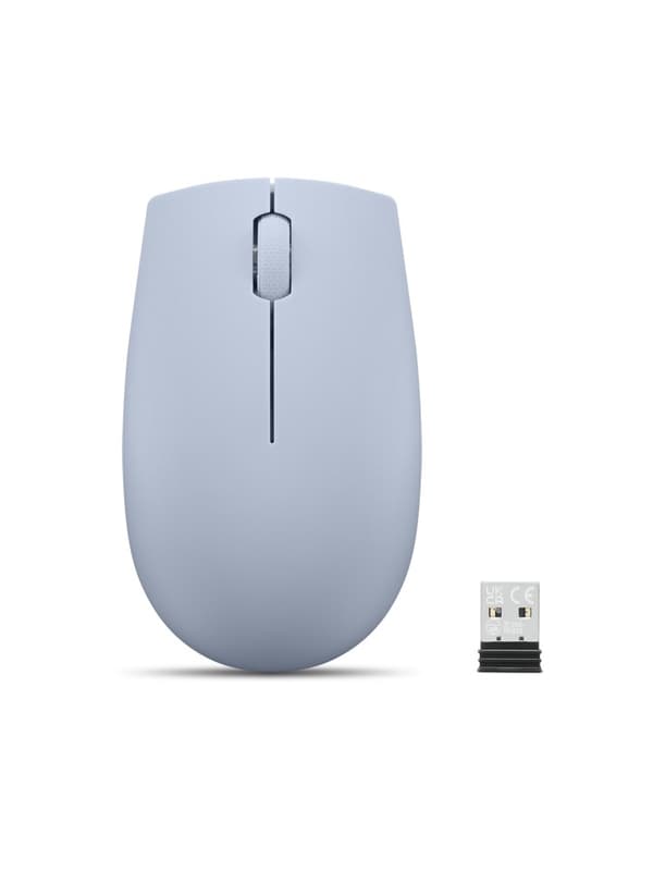 Lenovo 300 Wireless Compact Maus Kabellos Optisch Blau 3 Tasten 1000 dpi mus Ambidextrous RF Wire Blå