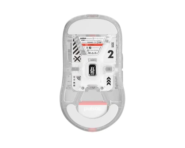X2-H High Hump Wireless Gaming Mus - Superclear - Limited Edition