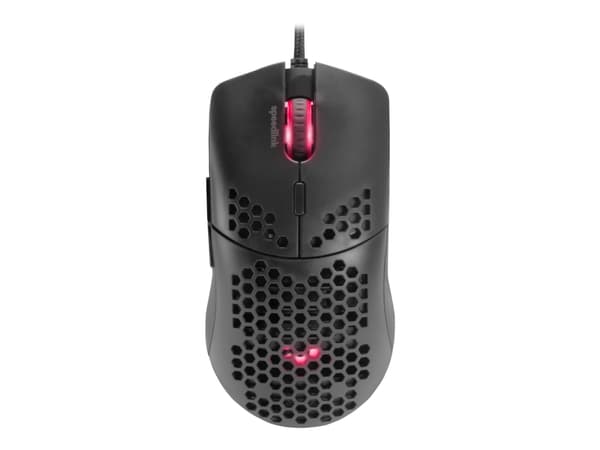 SPEEDLINK SKELL - Mus - optisk - 5 knappar - kabelansluten - USB - svart - hängande låda Svart