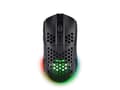 Miniatyrbild 5 av 5: Trust GXT 929 Helox - Mus - ultra-lightweight, gaming - högerhänt - optisk - 6 knappar - trådlös - 2.4 GHz - trådlös USB-mottagare - svart