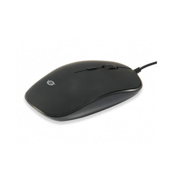 Optisk mus - CONCEPTRONIC - Regaso - Kabelansluten - USB 2.0 - Ergonomisk svart