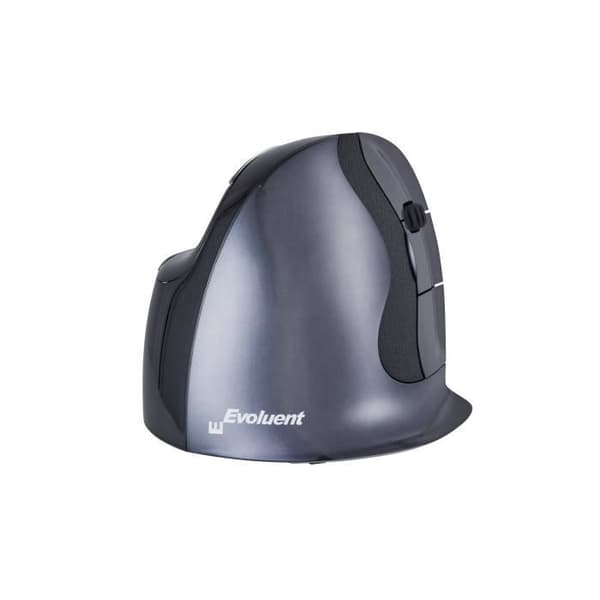 VerticalMouse D, svart/silver mus, medium, RH