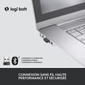 Miniatyrbild 2 av 7: Ergonomisk mus - Logitech - Lift for Business - Tyst - Grafit - Trådlös