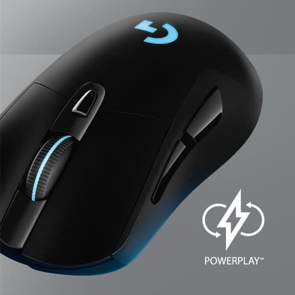 Spelmus - Trådlös - Logitech G - G703 Hero - Svart