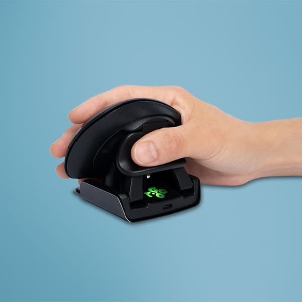 R-Go Tools Break Twister (ambidextrous) - Ergonomisk trådbunden eller trådlös mus - ambidextrous - 2400 dpi optisk sensor - 3 knappar - ve