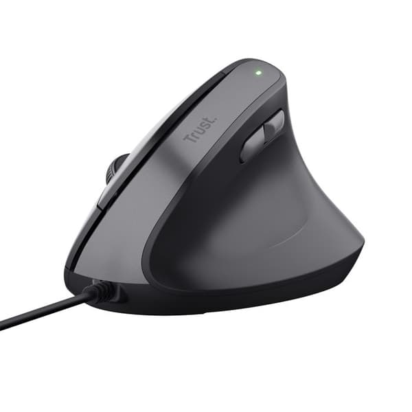 TRUST Ergonomisk trådmusen