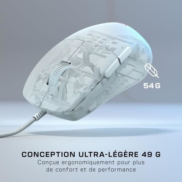 Ultralätt trådlös spelmus - TURTLE BEACH - Pure SEL - Vit