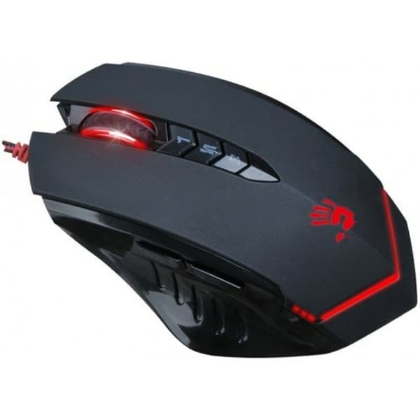 Optinen hiiri A4 Tech V8M Musta/Punainen 3200 DPI
