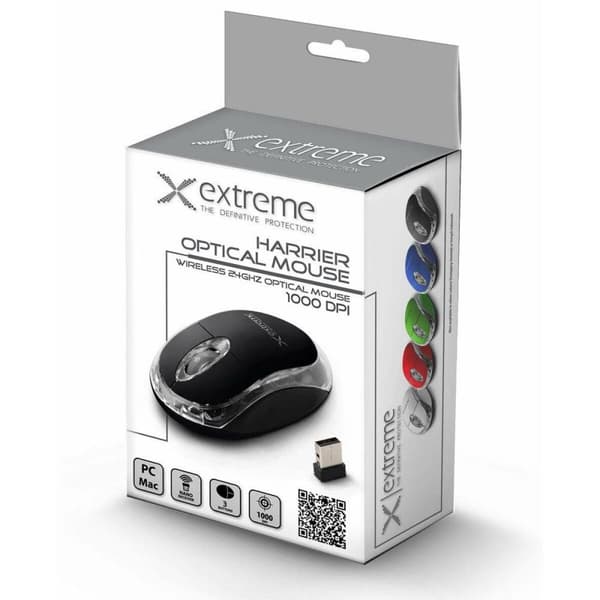 Trådlös Mus Extreme XM105K Svart