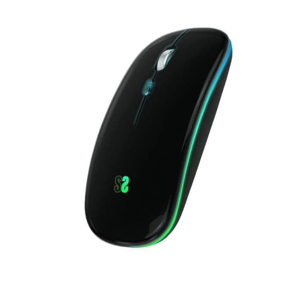 Hiiri Subblim SUBMO-LDFLAT1 Musta 1600 dpi musta