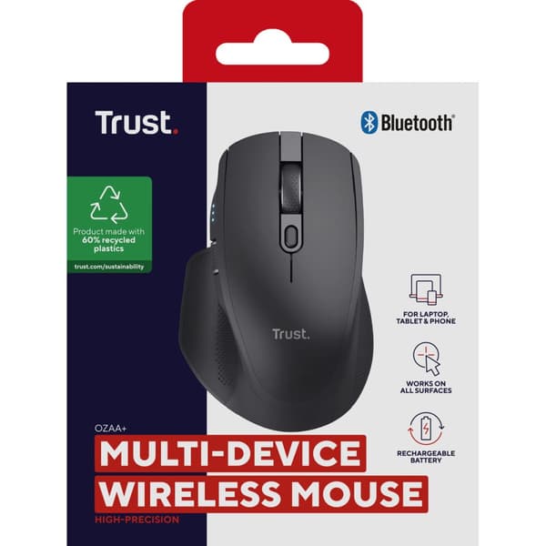 Hiiri Trust 24820 Musta 3200 DPI