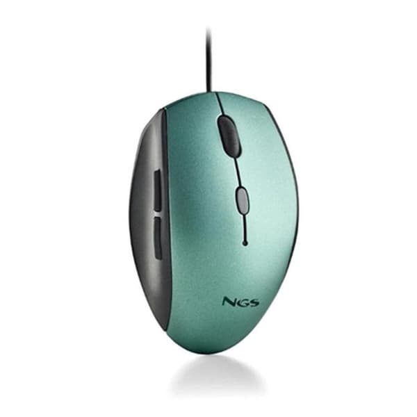 Mus NGS MOTHICE Grön 1600 dpi Blå