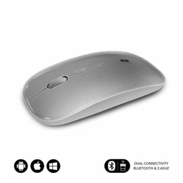 Mus Subblim SUBMO-DFLAT22 Silvrig