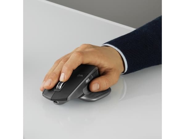 Logitech MX Master 2S - Mus - ergonomisk - optisk