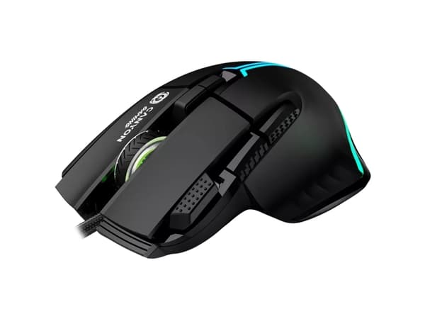 Canyon CANYON Mus Fortnax GM-636 RGB Gaming Mus 9 knapper Svart