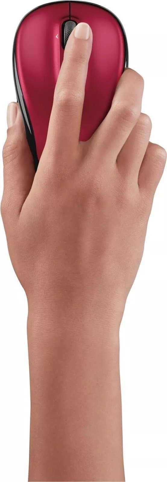 Logitech M325s langaton nanovastaanotin hiiri punainen