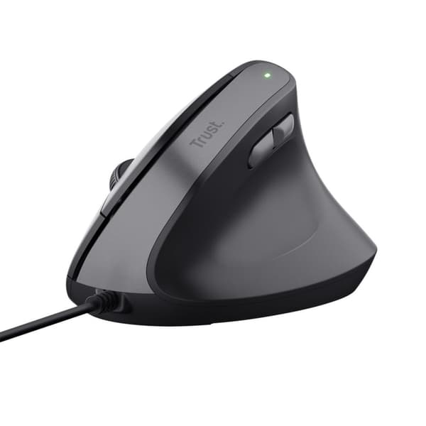 Ergonomisk optisk mus Trust 25144 Sort 2400 dpi Sort