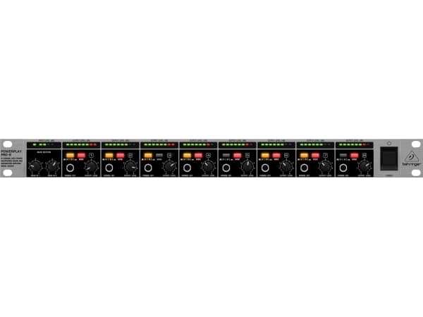 Behringer HA8000 V2, 8.0 kanaler, 0,006%, 90 dB, 40000 O, 100000 O, 10 - 150000 Hz