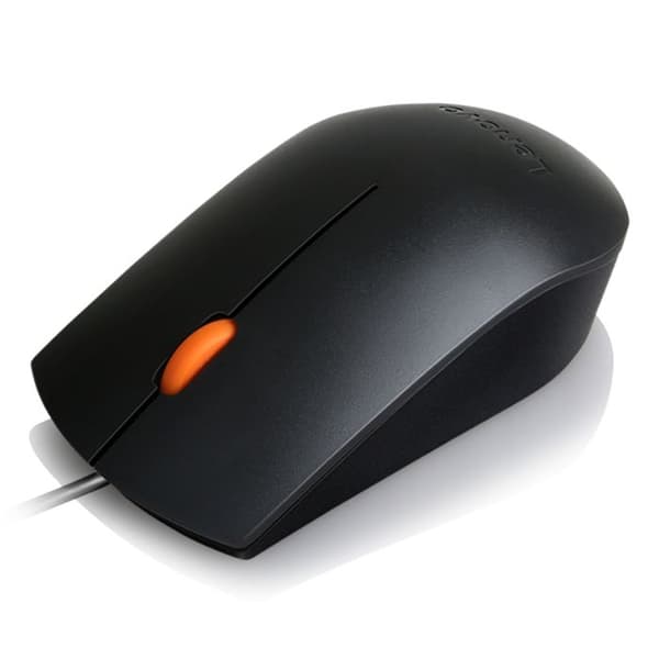 Mus - LENOVO - 300 - Trådbunden - Optisk - 1600 dpi - Ergonomisk