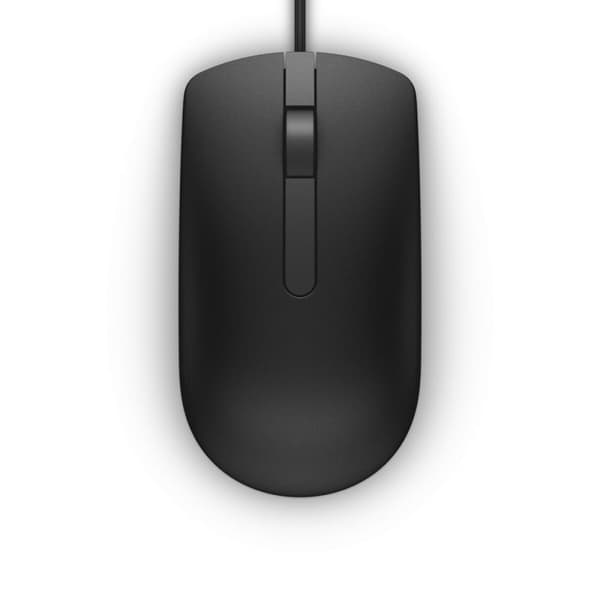 Mus Dell MS116 Sort Monochrome 1000 dpi