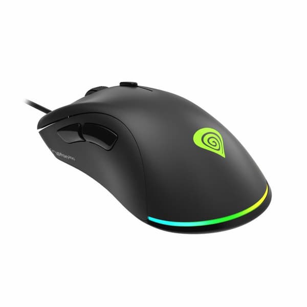Mus Genesis NMG-1713 Svart 6400 dpi (1 antal) Svart