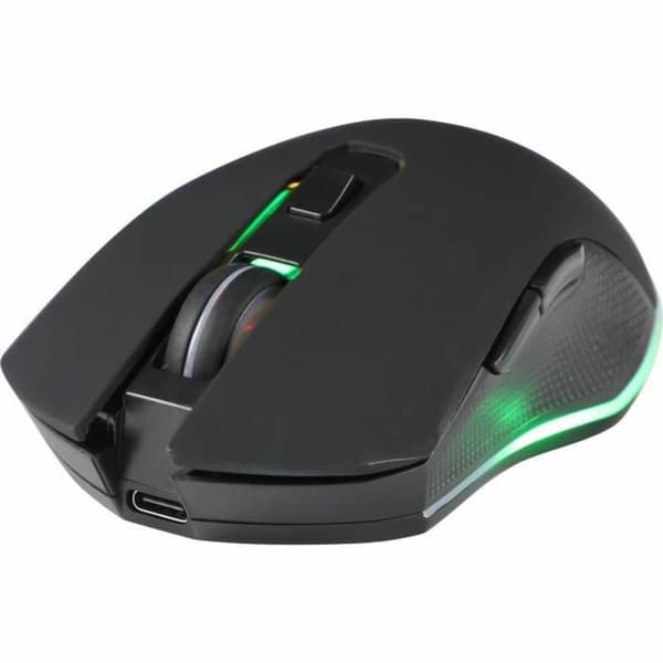 Trådlös Mus The G-Lab Souris Svart