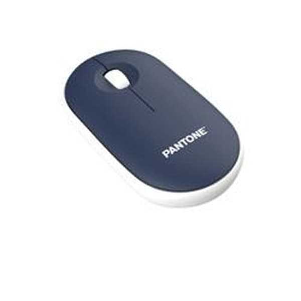 Trådlös Mus Pantone PT-MS001N1 Blå Blå, Vit