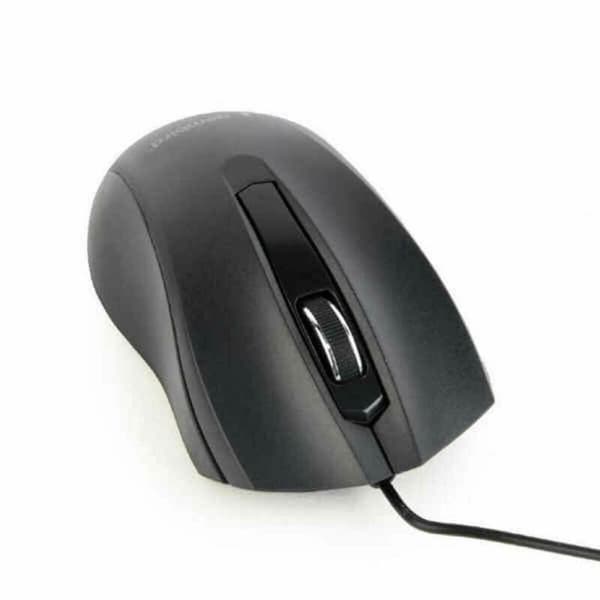 Optisk Mus GEMBIRD MUS-3B-01 Svart 1000 dpi Svart