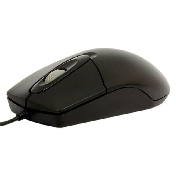 Optisk Mus A4 Tech OP-720 Svart Svart