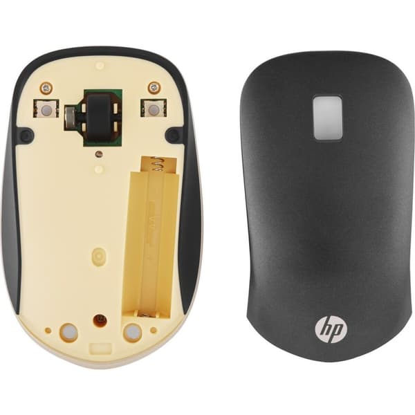 Mus Hewlett Packard 410 Svart Svart/Silvrig