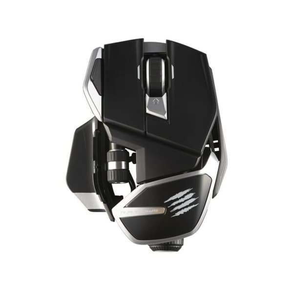 Trådlös Mus Bluetooth Mad Catz MR07DHINBL000-0 Svart Svartvit Svart, Silver