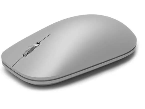 Microsoft Surface Mouse - Mus - höger- och vänsterhänta - optisk - trådlös - Bluetooth 4.0 - grå - kommersiell