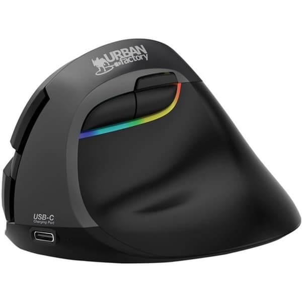 Langaton hiiri Urban Factory ERGO PRO 4000 dpi Musta musta