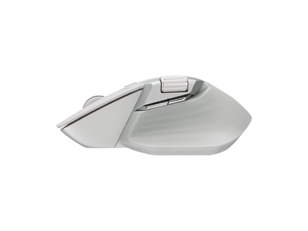 Rapoo MT760L, högerhand, Optisk, Trådlös RF + Bluetooth, 3200 DPI, Grå