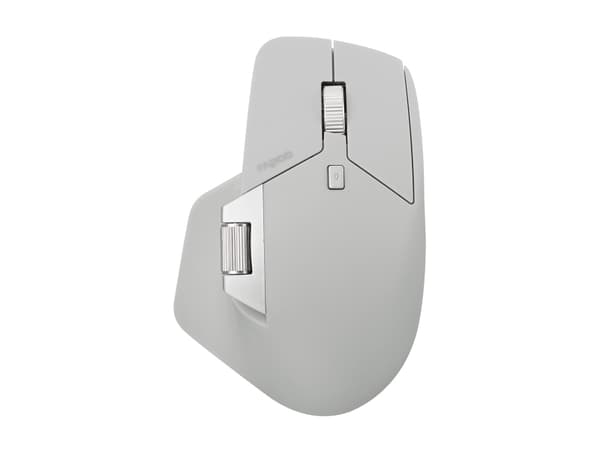 Rapoo MT760L, högerhand, Optisk, Trådlös RF + Bluetooth, 3200 DPI, Grå Grå