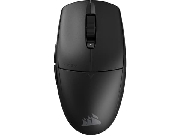 CORSAIR Gaming M55 WIRELESS - Mus - låg vikt - optisk - 6 knappar - trådlös - Bluetooth, 2.4 GHz