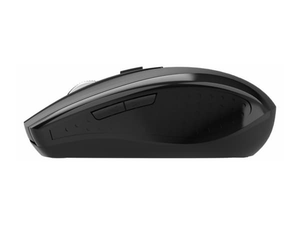 Acer Wireless Mouse (MX202) - Mus - 6 knappar - trådlös - 2.4 GHz - trådlös USB-mottagare - svart