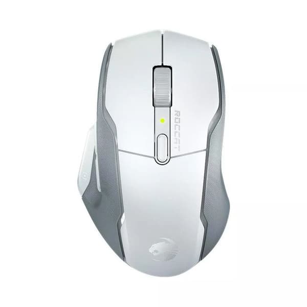 Spelmus - ROCCAT - Kone Air - Ergonomisk - 800 timmars batteritid - 19 000 DPI Vit