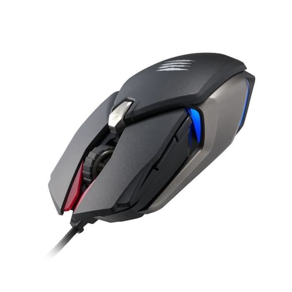 Madcatz B.A.T. 6+ Ambidextrous Gaming Mouse - 16000 DPI & 2000Hz sensor - 2ms DAKOTA Switch - Handledsstöd