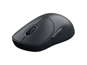 Xiaomi Wireless Mouse Lite 3 - Mus - ergonomisk - optisk - 5 knappar - trådlös - 2.4 GHz, Bluetooth - trådlös USB-mottagare - svart