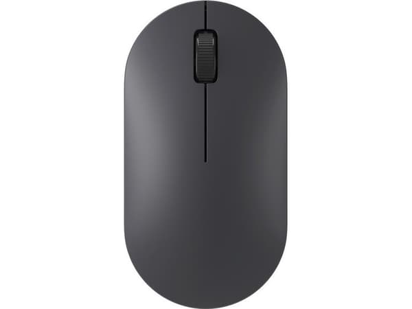 Xiaomi Wireless Mouse Lite 2 - Mus - optisk - 3 knapper - trådløs - 2.4 GHz - USB trådløs mottaker - svart