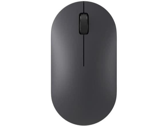 Xiaomi Wireless Mouse Lite 2 - Mus - optisk - 3 knapper - trådløs - 2.4 GHz - USB trådløs mottaker - svart