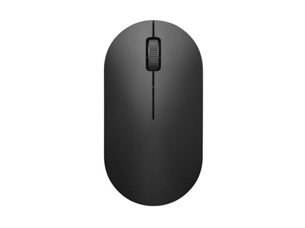 Xiaomi Wireless Mouse Lite 2 - Mus - optisk - 3 knapper - trådløs - 2.4 GHz - USB trådløs mottaker - svart