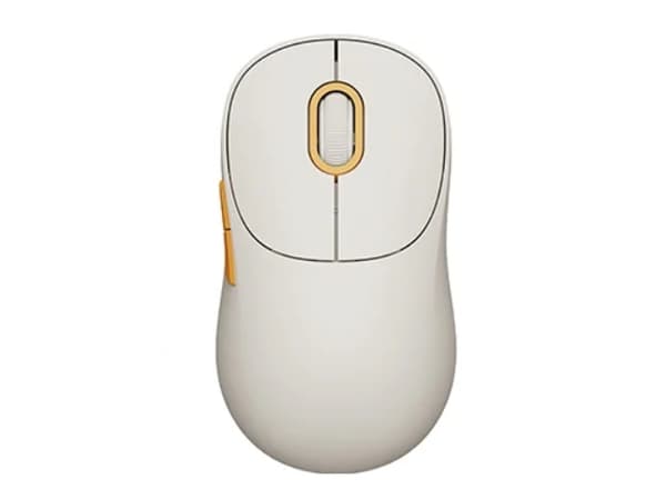 Xiaomi Wireless Mouse, Høyre hendt, RF trådløs + Bluetooth, 1200 DPI, Hvit