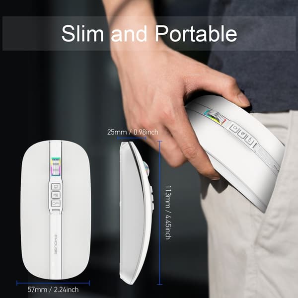 INF Trådløs Bluetooth Silent Mouse