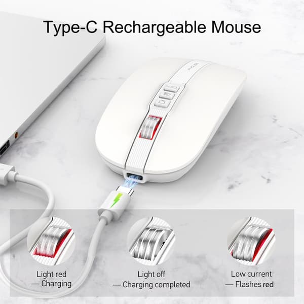 INF Trådløs Bluetooth Silent Mouse