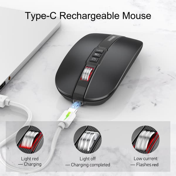 INF Trådløs Bluetooth Silent Mouse