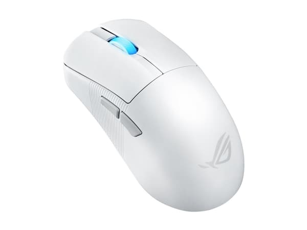ASUS ROG Harpe Ace Mini - Mus - ergonomisk - høyre- og venstrehåndet - optisk - 5 knapper - kablet, trådløs - USB 2.0, Bluetooth 5.1, 2.4 GHz - USB R